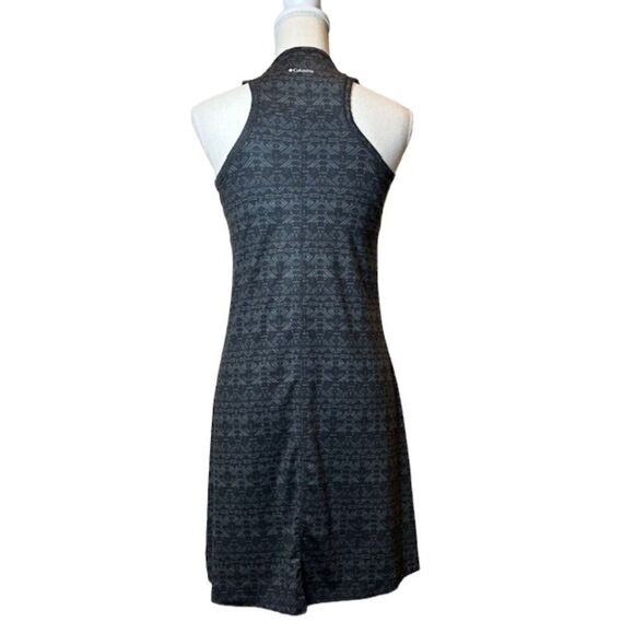 Columbia Omni-Wick Women's Athletic Dress with Built in Bra Black Gray Print XS - Picture 3 of 10